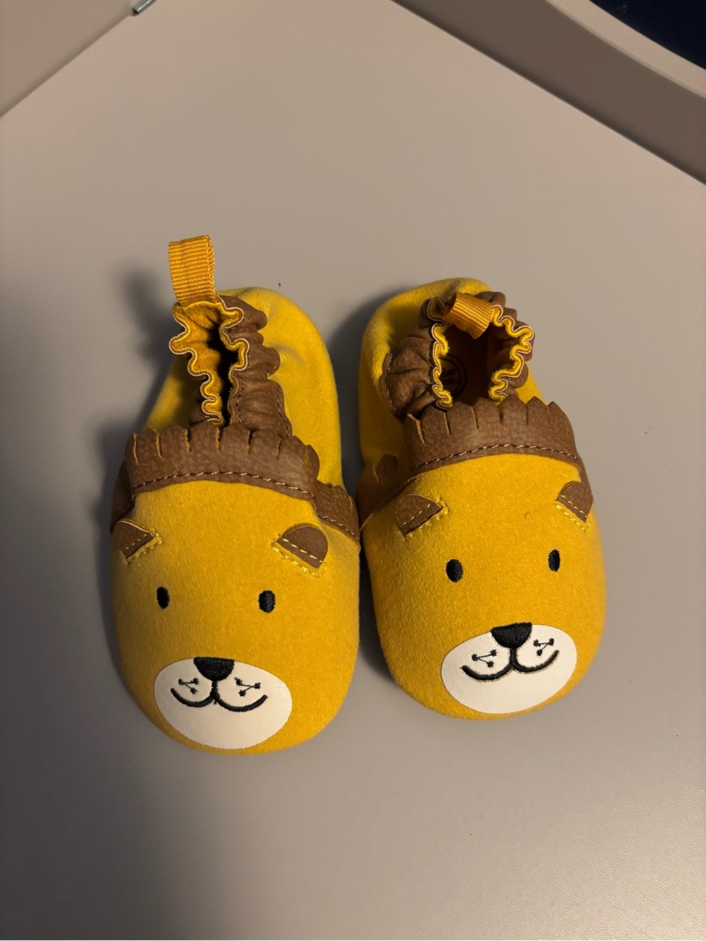 Wonder nation toddler lion slipper shoes